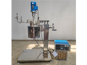 0.5L高溫高壓不銹鋼手動升降翻轉實驗釜已完工發往廣東